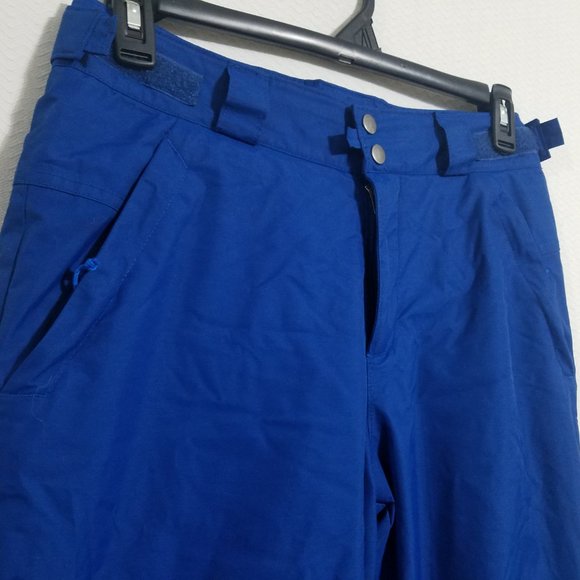 Columbia Mens Small Blue Winter Ski Snow Pants Snowboard Waterproof Insulated S